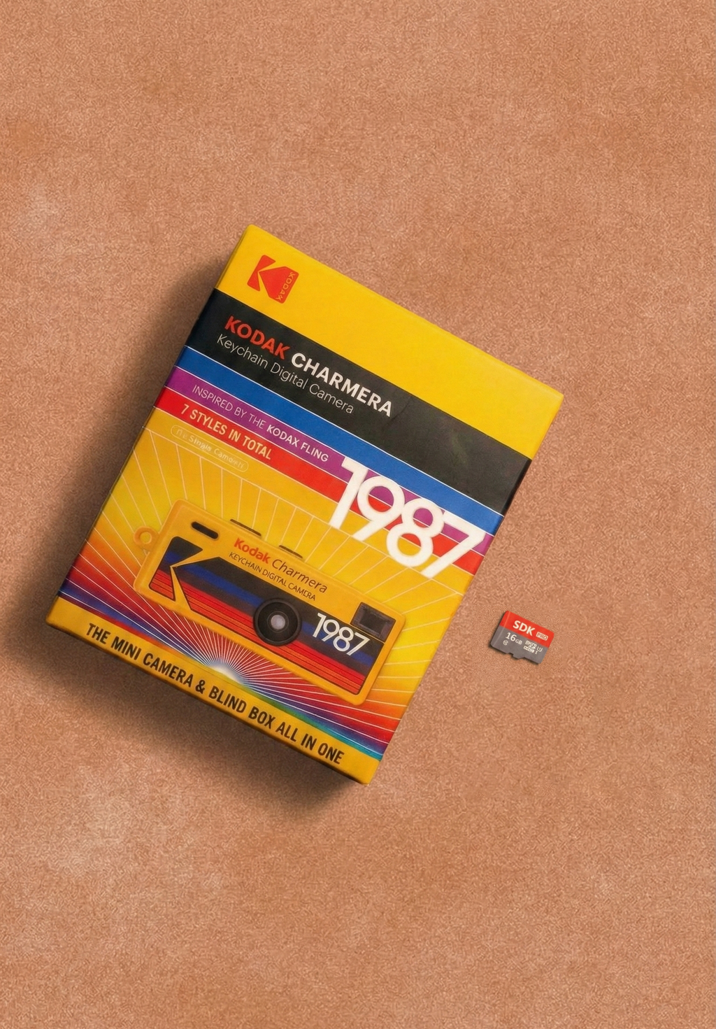 KODAK CHARMERA Keychain Digital Camera Blind Box Single Box