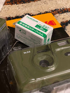 Kodak M35 inc Battery + Film 35mm Reusable Retro Camera Kit
